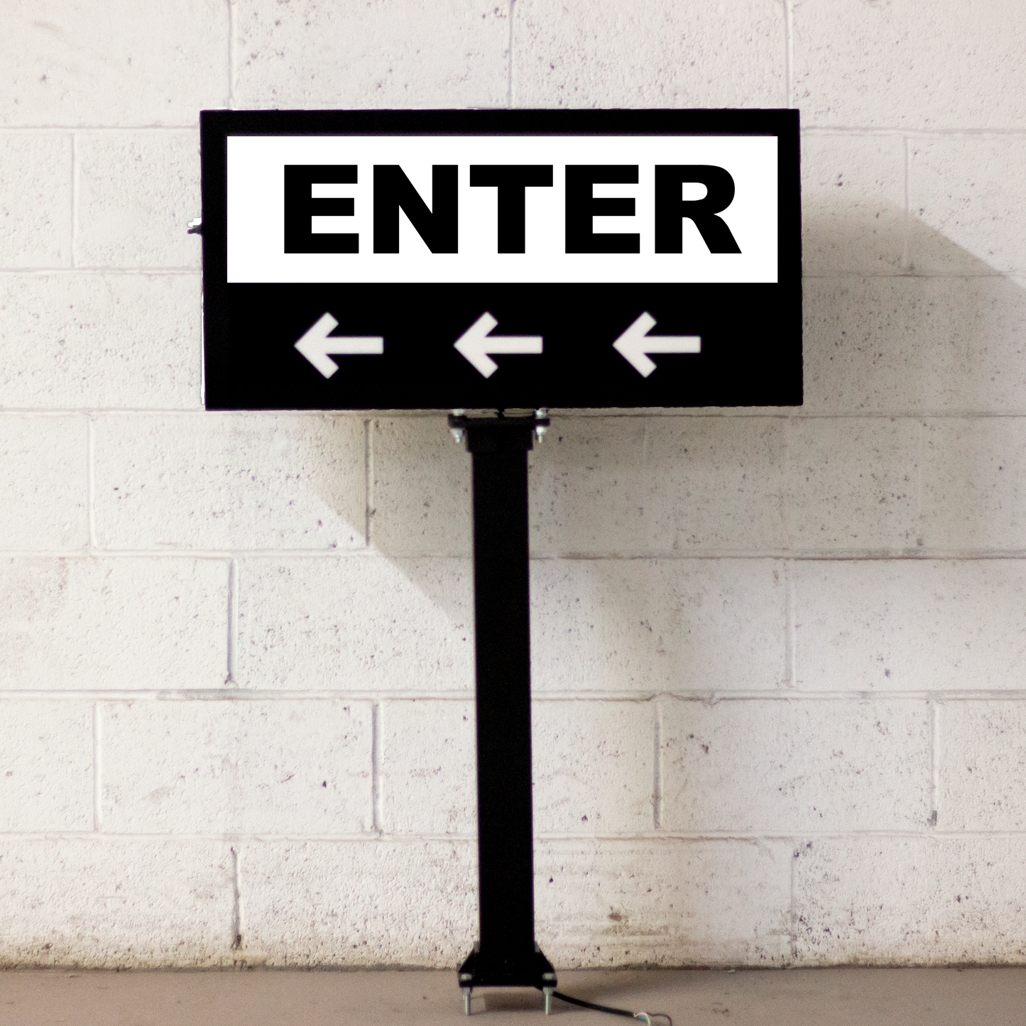 Directional Sign, Enter, Exit, Drive-thru, Custom design,